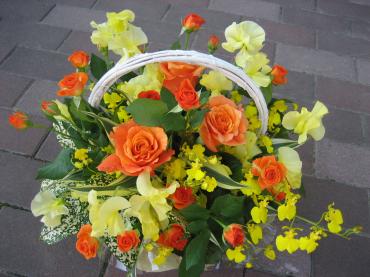 ｵﾚﾝｼﾞ系の✿ｱﾚﾝｼﾞ✿｜「フローリストつたや」　（兵庫県姫路市の花キューピット加盟店 花屋）のブログ