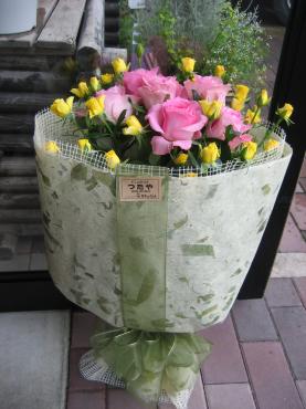 シンプルな✿花束✿｜「フローリストつたや」　（兵庫県姫路市の花キューピット加盟店 花屋）のブログ