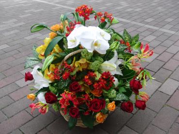 でっかくて豪華なｱﾚﾝｼﾞ✿｜「フローリストつたや」　（兵庫県姫路市の花キューピット加盟店 花屋）のブログ