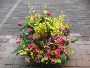 周年お祝いのアレンジぃ～✿。✿v｜「フローリストつたや」　（兵庫県姫路市の花キューピット加盟店 花屋）のブログ