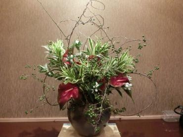 アンスリューム✿のアレンジ✿｜「フローリストつたや」　（兵庫県姫路市の花キューピット加盟店 花屋）のブログ
