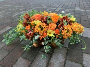 高砂席のアレンジ✿｜「フローリストつたや」　（兵庫県姫路市の花キューピット加盟店 花屋）のブログ