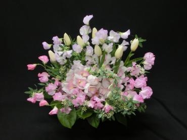 春の花でお供え用アレンジ✿。✿｜「フローリストつたや」　（兵庫県姫路市の花キューピット加盟店 花屋）のブログ