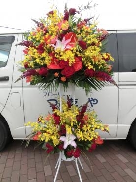 御祝スタンド花✿。✿♫｜「フローリストつたや」　（兵庫県姫路市の花キューピット加盟店 花屋）のブログ