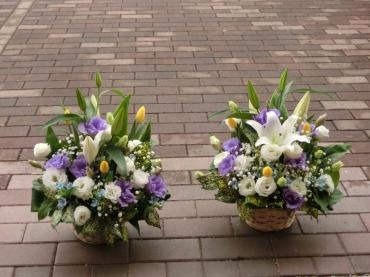 御供え用✿アレンジ✿｜「フローリストつたや」　（兵庫県姫路市の花キューピット加盟店 花屋）のブログ