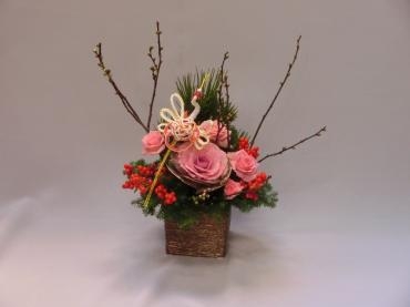お正月✿アレンジ✿｜「フローリストつたや」　（兵庫県姫路市の花キューピット加盟店 花屋）のブログ