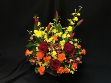 還暦お祝いの✿アレンジ✿｜「フローリストつたや」　（兵庫県姫路市の花キューピット加盟店 花屋）のブログ