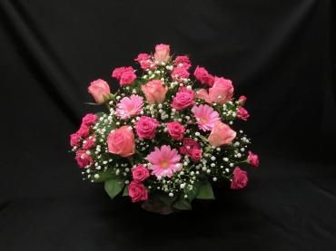ピンクの濃淡の✿アレンジ✿｜「フローリストつたや」　（兵庫県姫路市の花キューピット加盟店 花屋）のブログ