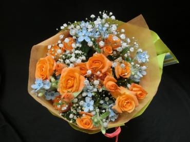 お誕生日御祝✿花束✿｜「フローリストつたや」　（兵庫県姫路市の花キューピット加盟店 花屋）のブログ