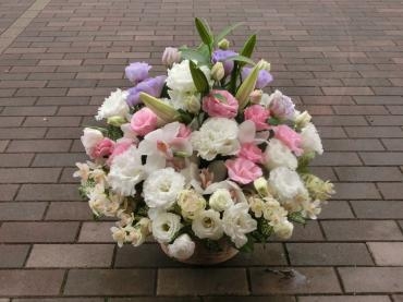 可愛らしい✿御供えアレンジ✿｜「フローリストつたや」　（兵庫県姫路市の花キューピット加盟店 花屋）のブログ