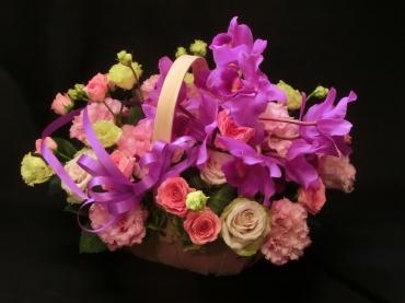 カトレアのアレンジメント✿｜「フローリストつたや」　（兵庫県姫路市の花キューピット加盟店 花屋）のブログ