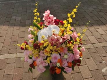 竣工御祝アレンジメント✿｜「フローリストつたや」　（兵庫県姫路市の花キューピット加盟店 花屋）のブログ