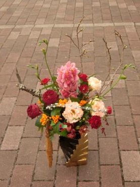 お正月アレンジメント✿｜「フローリストつたや」　（兵庫県姫路市の花キューピット加盟店 花屋）のブログ