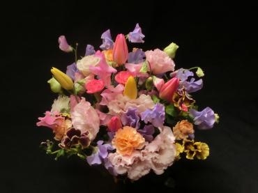 春の花でアレンジメント✿｜「フローリストつたや」　（兵庫県姫路市の花キューピット加盟店 花屋）のブログ