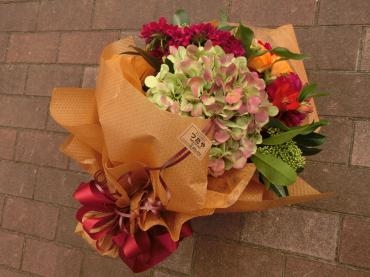 米寿祝✿花束✿｜「フローリストつたや」　（兵庫県姫路市の花キューピット加盟店 花屋）のブログ