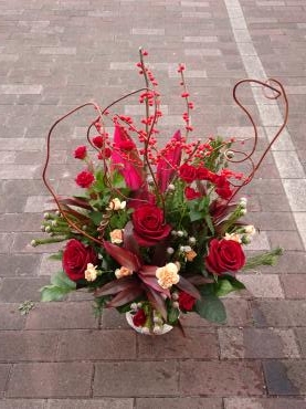 赤！！！｜「フローリストつたや」　（兵庫県姫路市の花キューピット加盟店 花屋）のブログ